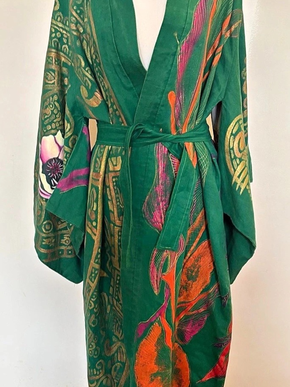 Sindashin hand painted Kimono FREE SIZE